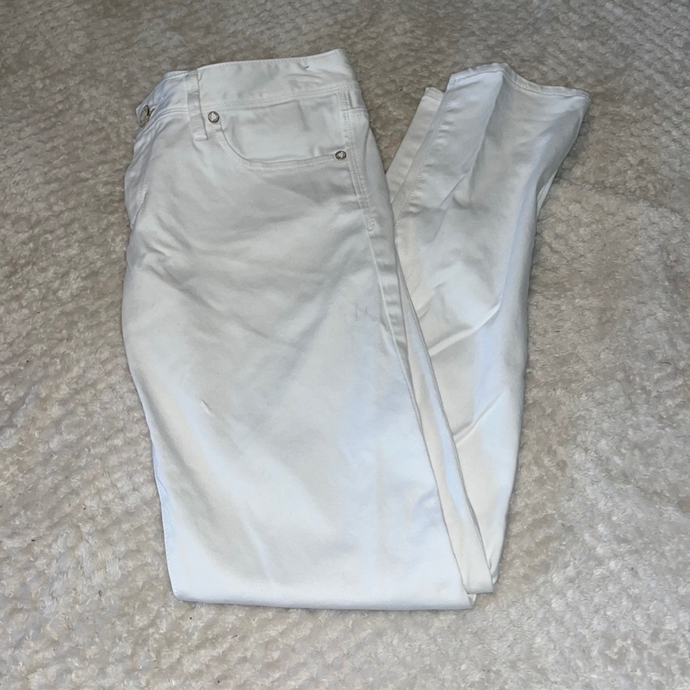 Lilly Pulitzer White Skinny Jeans